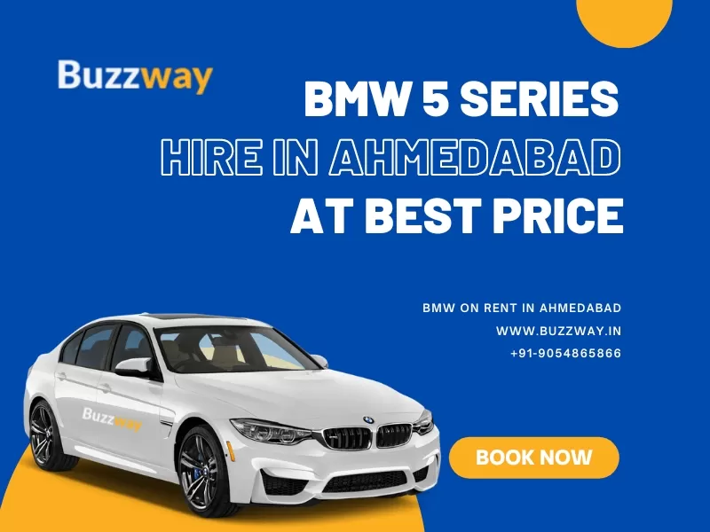BMW 5 Series hire in Ahmedabad, Book BMW on rent in Ahmedabad