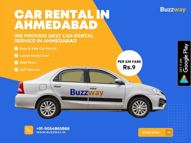 Car Rental Service in Ahmedabad