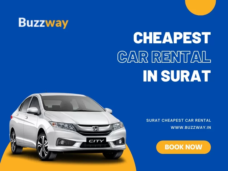 Cheapest Car Rental in Surat