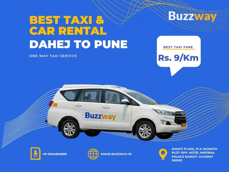 Dahej to Pune One Way Taxi and Car Rental Service