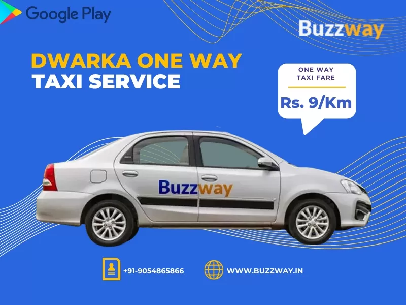 Dwarka One Way Taxi Service