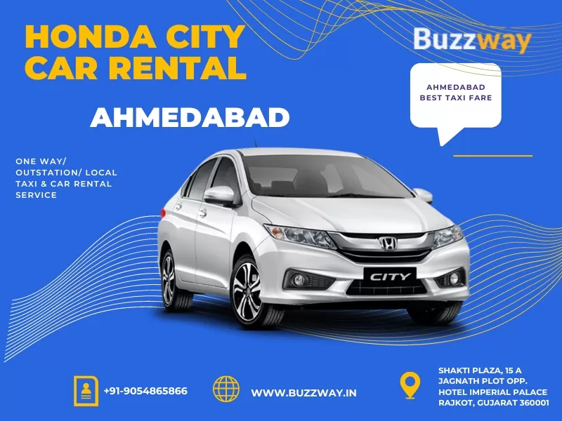 honda city cars hire in Ahmedabad, Book honda city car on rent in Ahmedabad