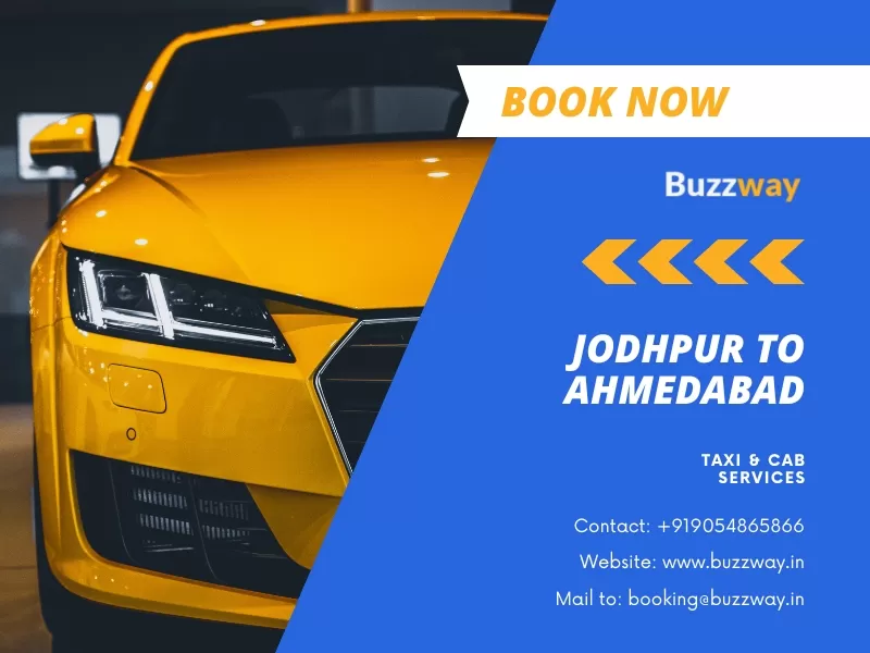 Jodhpur to Ahmedabad Taxi and Cab Service