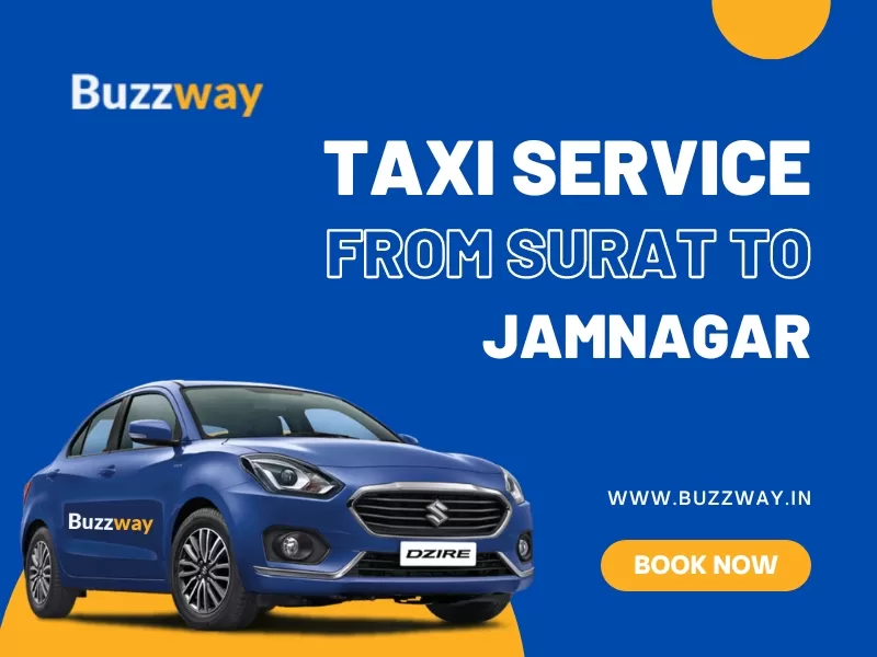 Surat To Jamnagar Taxi